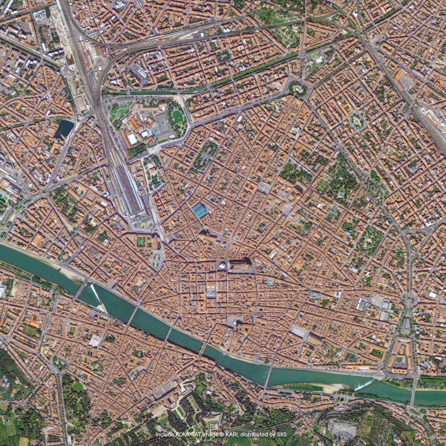 Italy by KOMPSAT